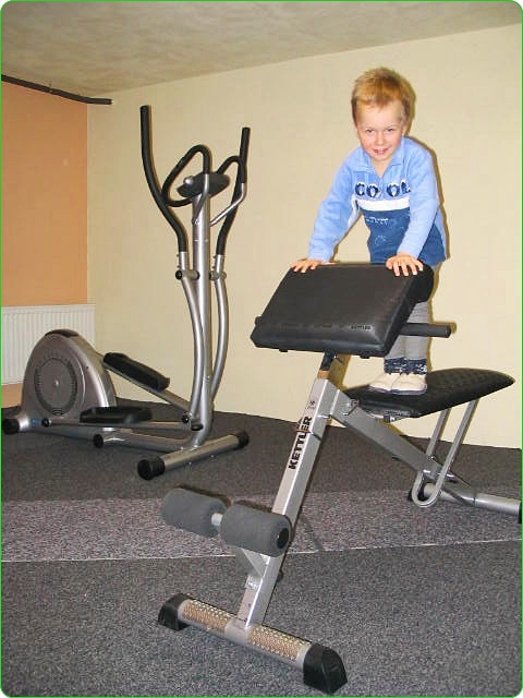 Bauch- und R�ckentrainer